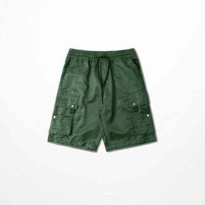 Herren Locker Cargo Hosen Vintage Shorts Overall Harem Hosen Tasche Sport Sommer