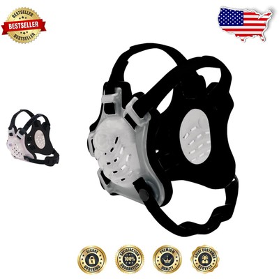 Lightweight Wrestling Headgear with Air Vent Technology - Translucent/Black