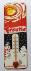 Vintage Glass Thermometer Frostie Root Beer No porcelain 4 season Favorite