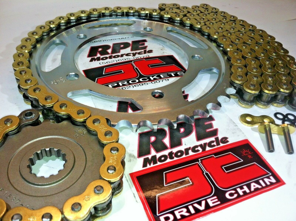 2000-2001 HONDA CBR929RR JT GOLD Z3 X-Ring 530 OEM CHAIN AND
