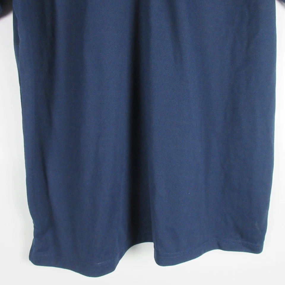 Plano Super Bowl Shirt Adult 2XL Blue Employee Work Uniform Short Sleeve Men - Image 4 of 4