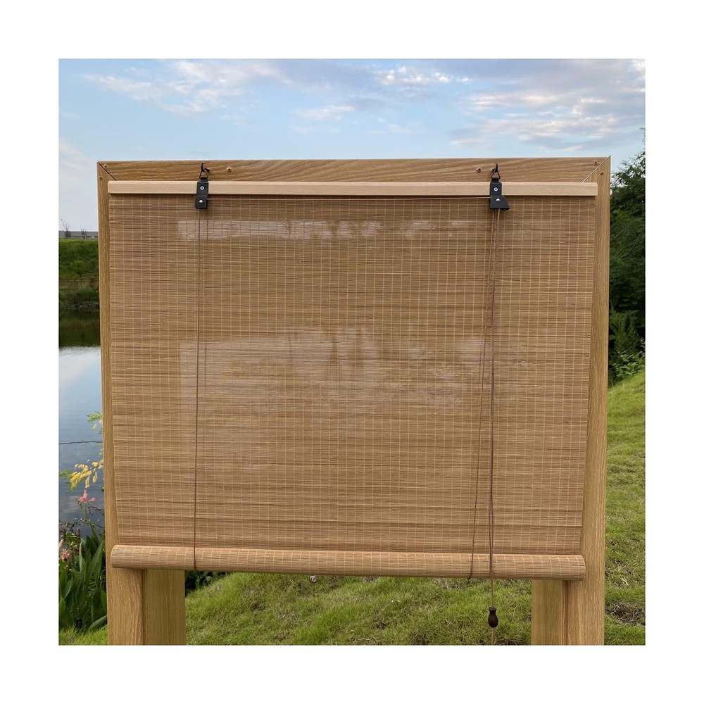 Bamboo Blinds Roman Roller Shades Natural Interior Window Coverings