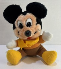 Walt Disney Mickey's Christmas Carol Mickey Mouse Plush Stuffed Animal 7.5  