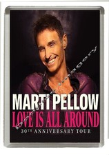 Marti Pellow - Love is all around Tour 2025 - Fridge Magnet - 90 x 60mm