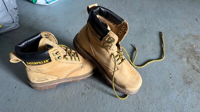 Caterpillar Echtleder Schnürboots Colorado Honey Reset Gr. 42