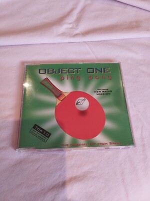 Object One Ping Pong   CD, Maxi   Near  Mint(NM or M-)K 11