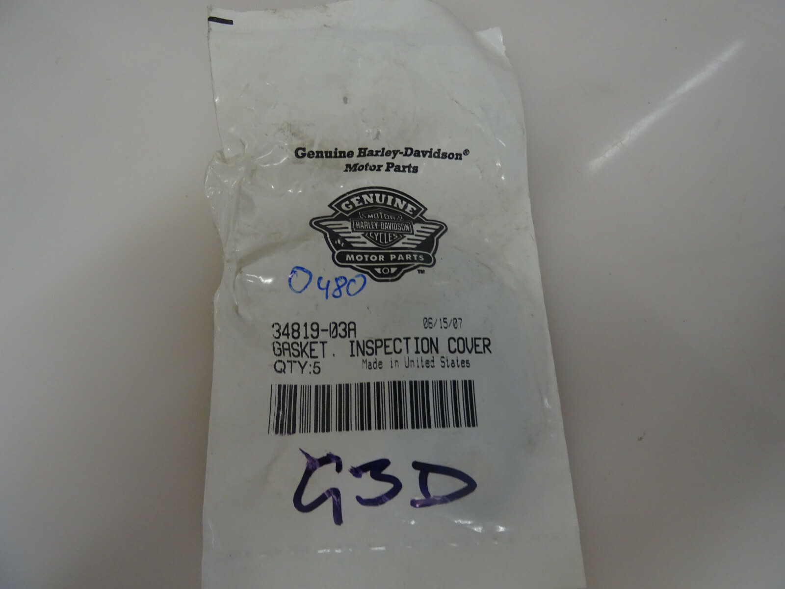 Was Kostet Eine Große Inspektion Bei Harley Davidson Harley Davidson Gasket Inspektion Cover 34819-03A | eBay