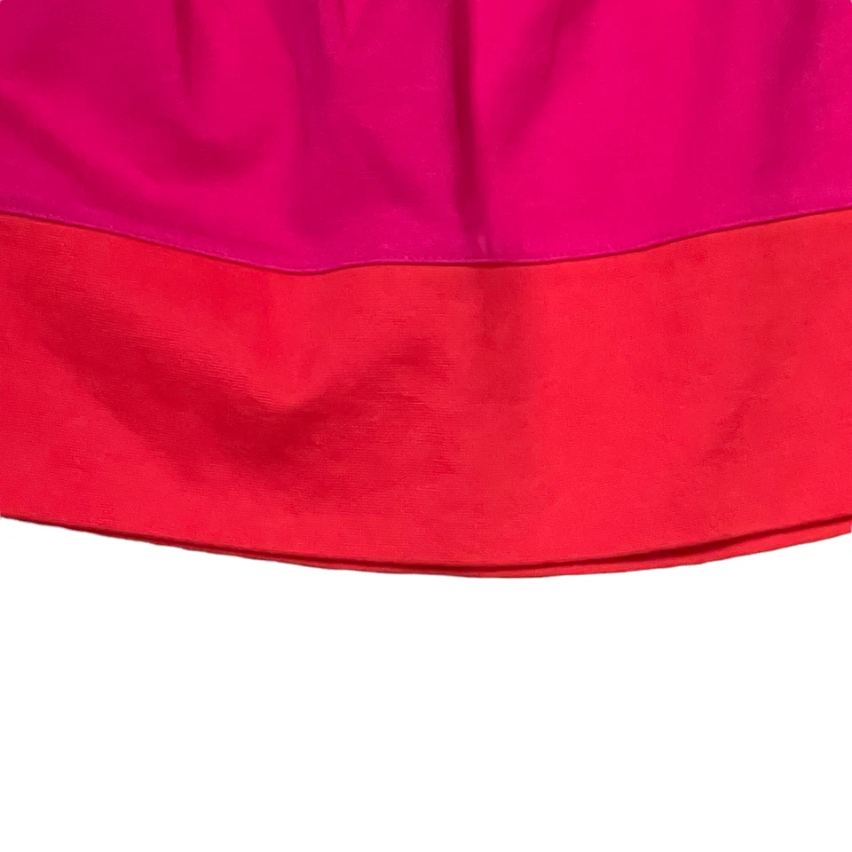 Gymboree Girls Skirt Size 12 Pink Orange Cotton Blend Colorful Pull On 24" Waist - Image 3 of 4