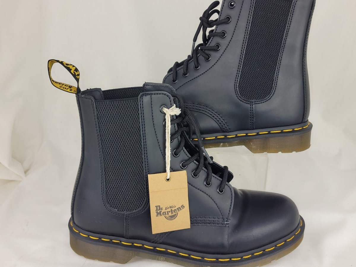0 Martens Harper Boots Dr. Black Leather Smooth | ドクターマーチン 