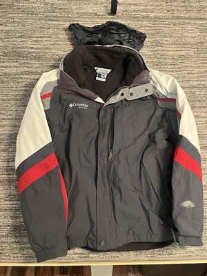 Columbia Vertex Core Interchange Mens Jacket Size Large Omni Shield  Waterproof - Main Image