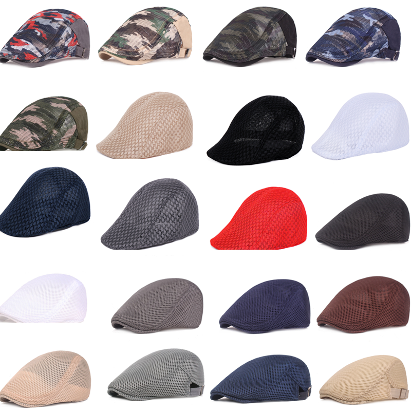 APL Berretto basco mimetico colata uomo visiere cappello sole sole esterno 18