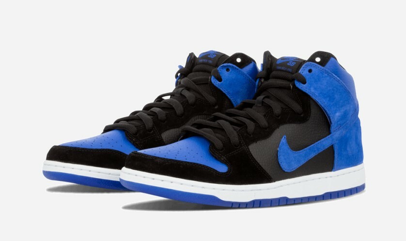 Nike MEN'S Dunk High Pro SB JPACK Royals AJ1 Game Royal Black SIZE