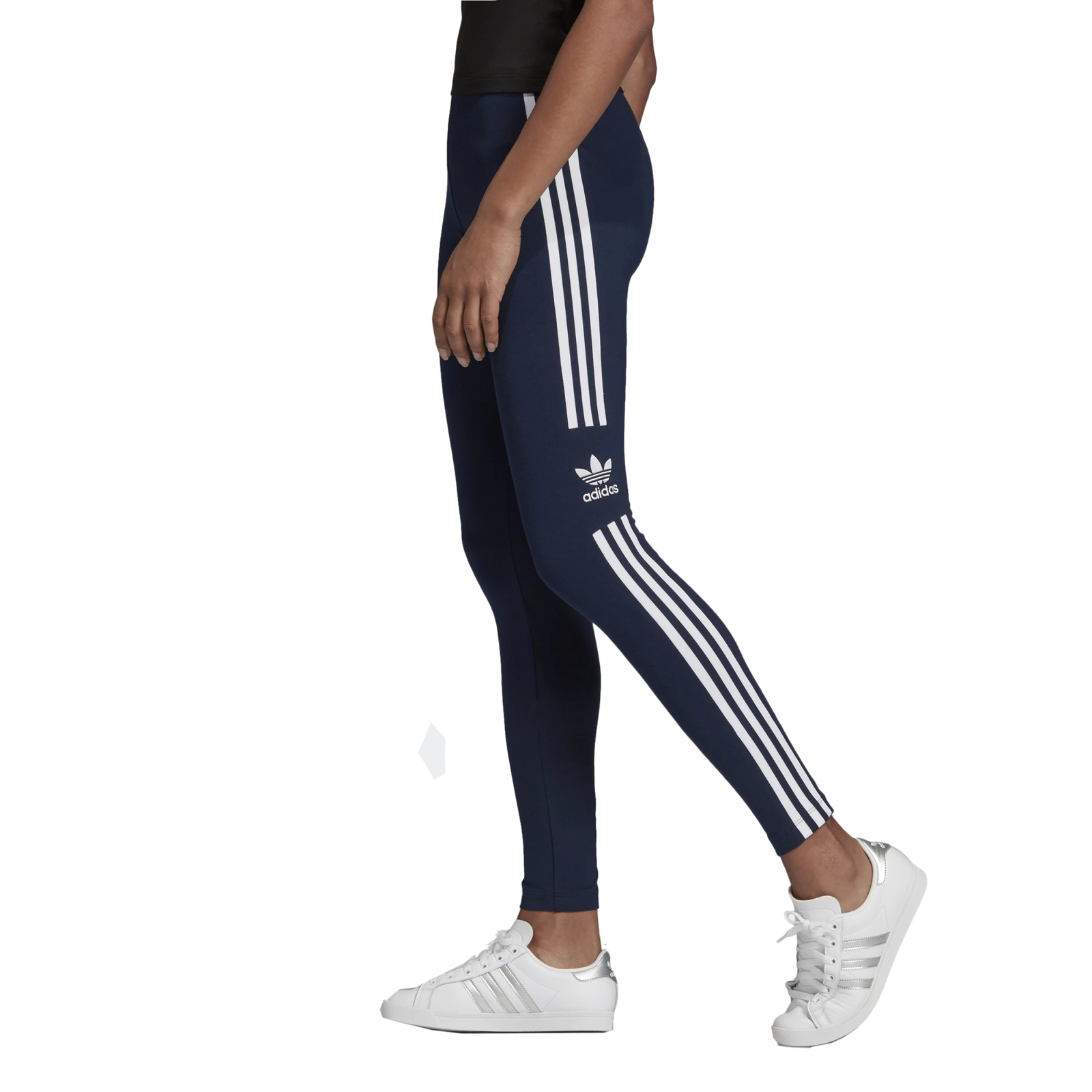 adidas OG Women's Trefoil Leggings - Navy | eBay