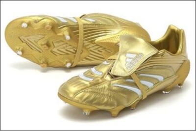 Adidas Mens Rare Predator Absolute FG HP9137 Gold Soccer Cleats