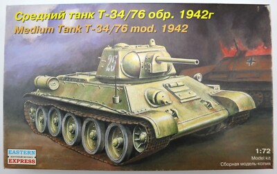 Eastern Express 72050 Bausatz Medium Tank T-34/76 mod. 1942 1:72