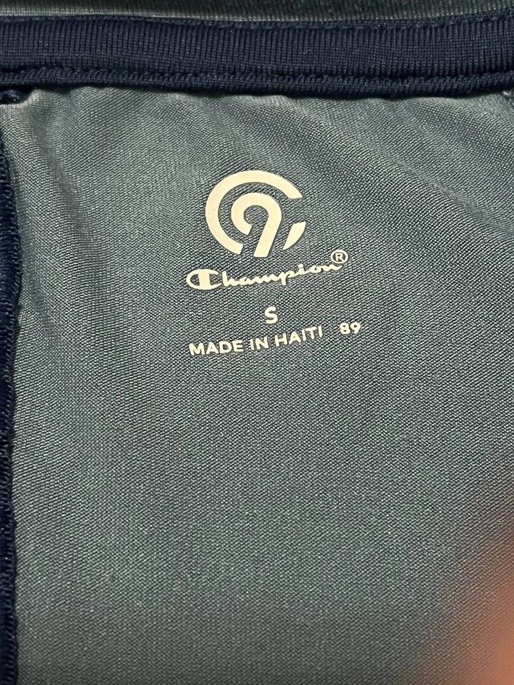 Camiseta deportiva para correr C9 CHAMPION para mujer talla pequeña verde suelta manga corta Foto 3 de 4