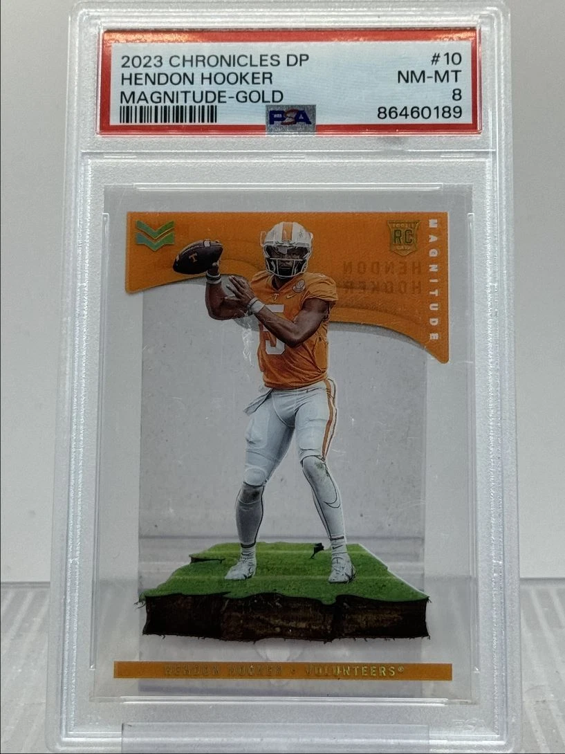 Hendon Hooker Panini Chronicles Draft Picks Magnitude #10 Gold