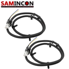 2X Front  ABS Wheel Speed Sensor Wire Harness For Chevrolet Impala Cadillac Olds