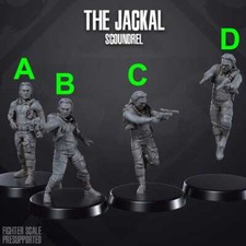 The Jackal Scoundrel - Skullforge | Compatible con Legión - Impreso en 3D
