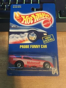 Hot Wheels #84 Red Ford Probe Funny Car 
