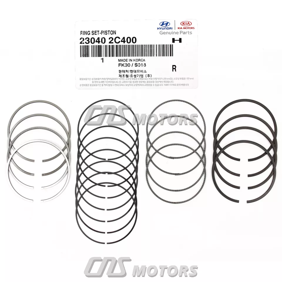 ⭐GENUINE⭐ Engine Piston Rings for 2010-12 Hyundai Genesis Coupe 2.0L 230402C400 Foto 3 de 4