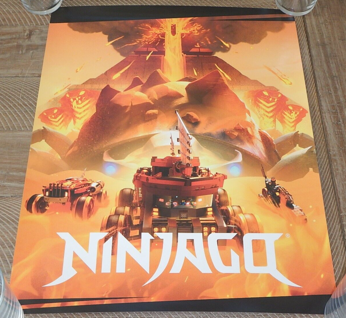 SDCC 2019 EXCLUSIVE LEGO NINJAGO 16 X 20 POSTER/ PRINT 2022