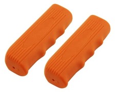 CRUISER CUSHION VINTAGE SCHWINN STYLE STINGRAY BICYCLE HADLEBAR ORANGE GRIPS