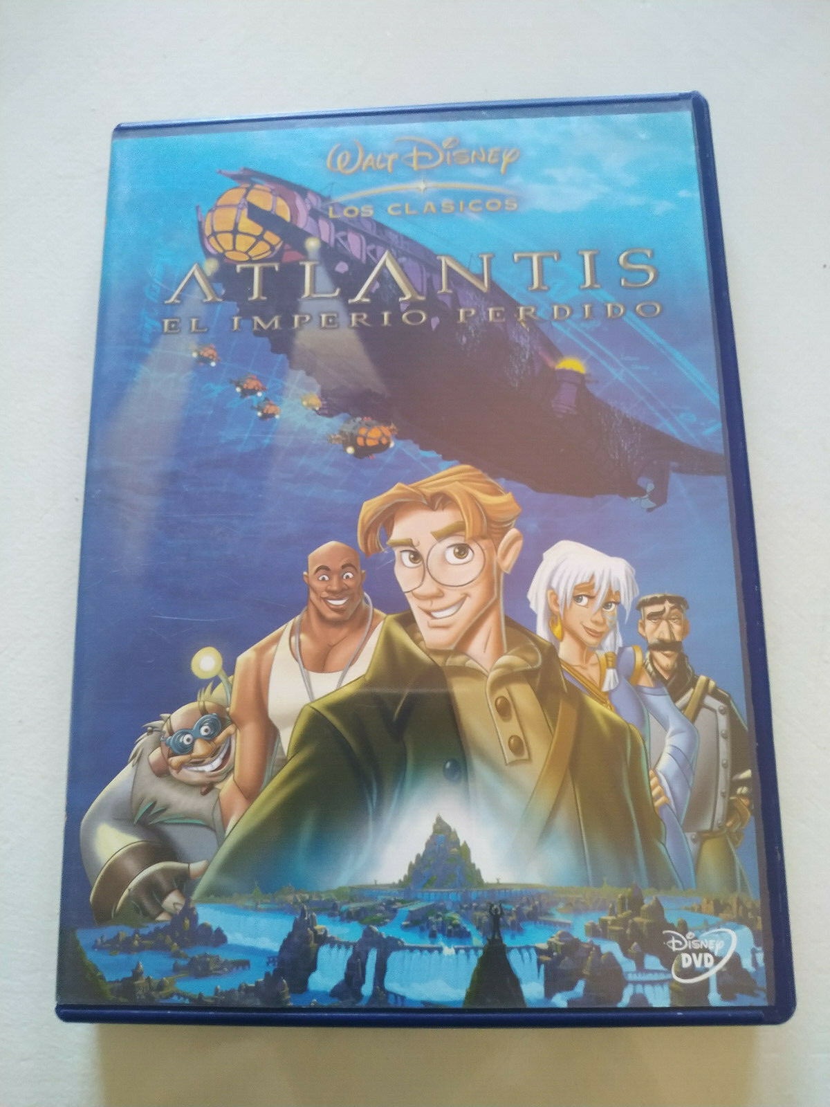 Atlantis El Imperio Perdido WALT DISNEY 2001 - DVD Region 2 Español Ingles - Am