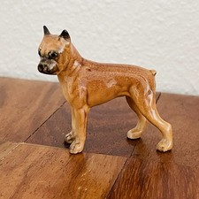Hagen Renaker Miniature Standing Boxer Dog Re...