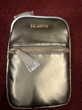 Bolsetta Magnetic Zippered Hip Pouch - Beltless Handbag  RFID - METALLIC COPPER