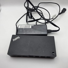 Lenovo ThinkPad USB-C Dock Gen 2 40AS Docking Station w/ 90W AC Adapter Tested