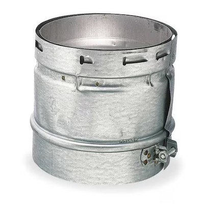 Ameri-Vent 6Eua-F Female Vent Adapter, 6'' Dia., 6'' L