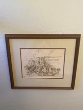 Bill Christian Art Etching Title Bora Bora Limited Edition Print Signed