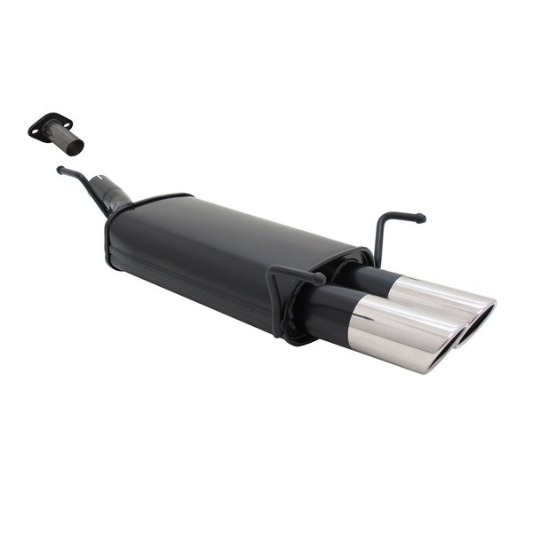 Novus Sportauspuff FüR Opel Astra G Cc FließHeck 2X76Mm Sr-Design Mit Abe-image