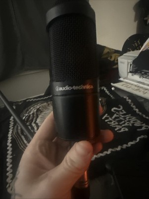 Audio-Technica AT2035 Cardioid Condenser Microphone - Black