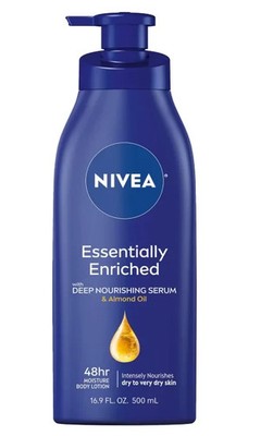 NIVEA Rich Nourishing Body Lotion 500ml, 72 Intensive Feuchtigkeit für trockene Haut