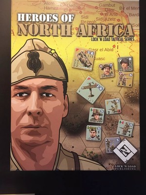 Heroes of North Africa + X-Maps (Lock n Load Publishing)