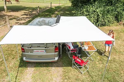 Fiamma Compass 260 Markise silber, 260cm, Light Grey