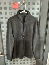 NWT Nautica Windward Gray Men  s Half Zip Pullover - Size M