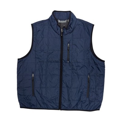 Free Country Men's Wind-Resistant Relaxed Fit Quilted Vest