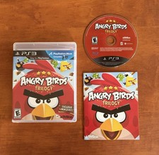 Angry Birds Trilogy (Sony PlayStation 3, 2012) Complete PS3 Game CIB w/ Manual