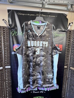 RARE adidas Denver Nuggets #3 Allen Iverson KEY TO THE ROCKIES