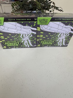 (2) POKEMON TCG PERFECT ORDER ETB ELITE TRAINER BOXES X2 NEW SEALED