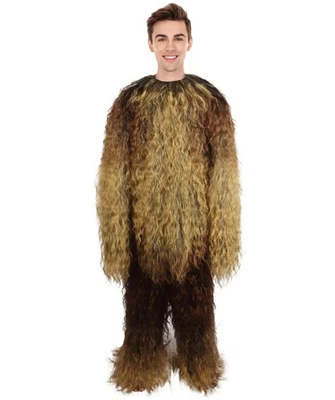 Disfraz De Luchador Bigfoot Militar Caqui Claro Unisex HPO Talla M L - Imagen 1 de 4
