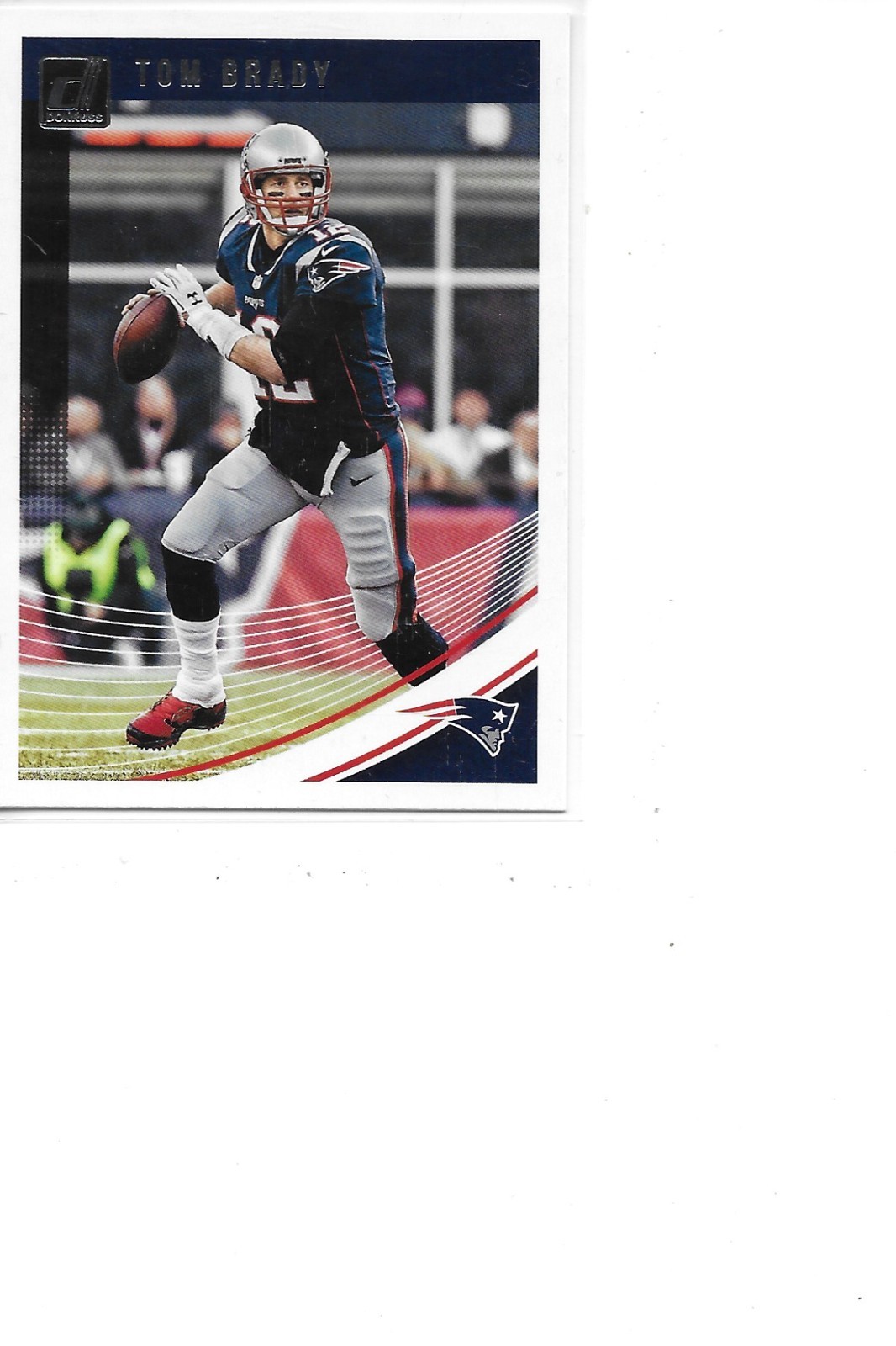 2018 Donruss Tom Brady New England Patriots Football Card #183