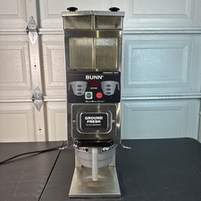 BUNN G9-2T DBC - Dual Portion Control Coffee Grinder - Working With Some Damage