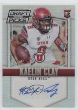 2015 Panini Prizm Collegiate Draft Picks Silver Kaelin Clay #249 Auto 0bt4