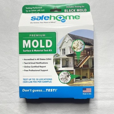 Safe Home Mold Test Kit In-Lab Testing EPA Standard Household Test MADE IN USA