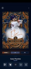 Topps Bunt 25 - Glory 25 Isaac Paredes Team Color Signature Iconic DIGITAL