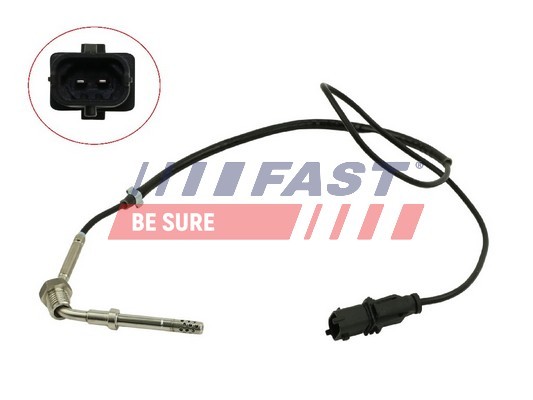 Fast Abgastemperatursensor FüR Fiat Doblo 119 1.9 D Multijet 223 Lancia-image